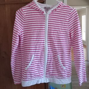 TALBOTS zip up hoodie